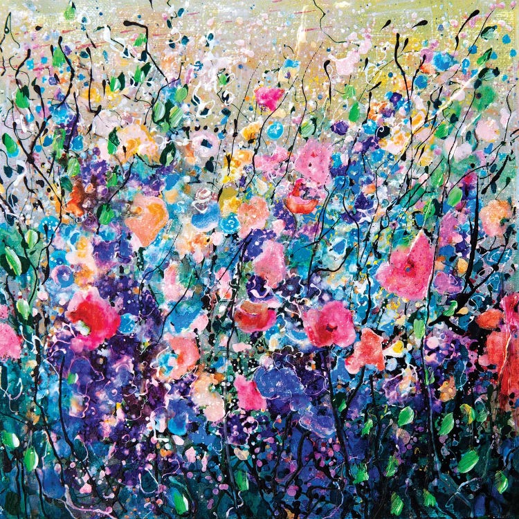  Colorful Flowers Painting 