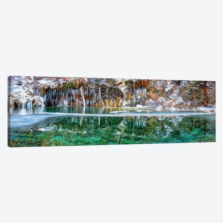A Serene Chill - Hanging Lake Colorado Canvas Print #OLE136} by OLena Art Canvas Artwork