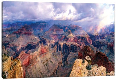 World Of Wonders Canvas Art Print - Grand Canyon National Park Art