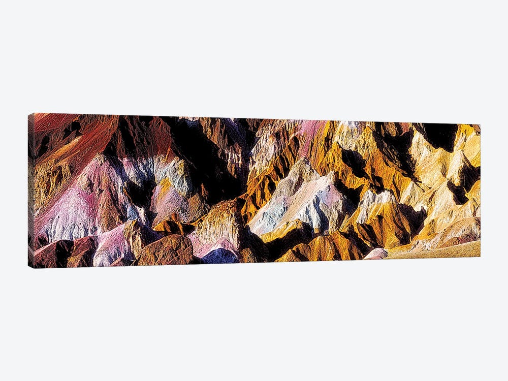 Artist Palette In California's Death Valley National Park. by OLena Art 1-piece Canvas Art Print