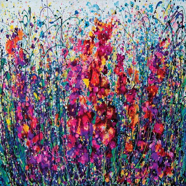 Refreshing Workspace: The Breath Of Summer Square by OLena Art