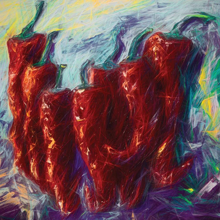 The Essence Of Jalapeno by OLena Art wall art