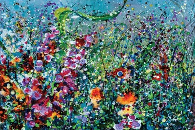 Whimsical Spring by OLena Art canvas print