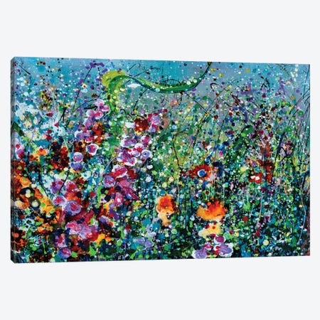 Whimsical Spring Canvas Print #OLE193} by OLena Art Canvas Art Print
