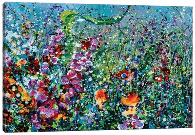 Whimsical Spring Canvas Art Print - OLena art