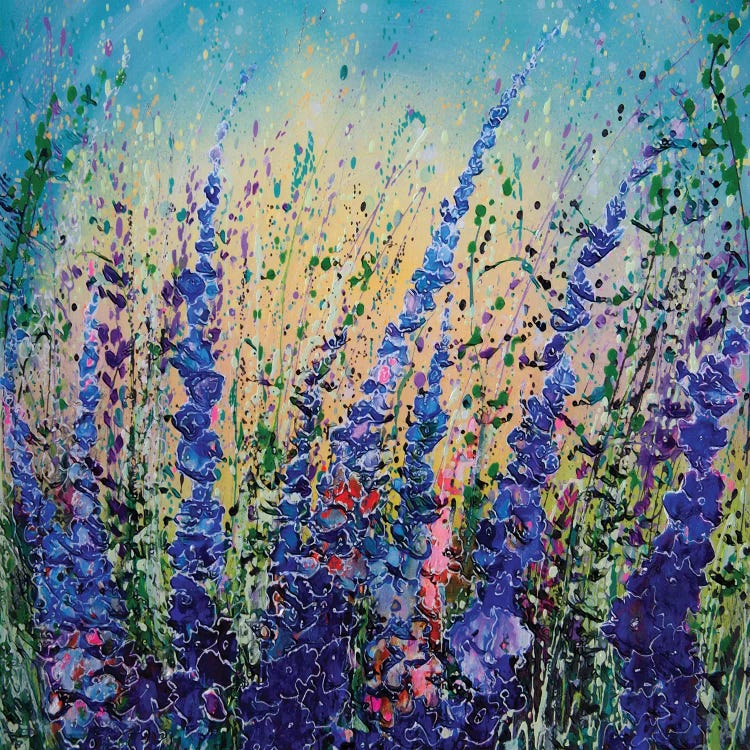 Love Blue Summer Sky by OLena Art wall art