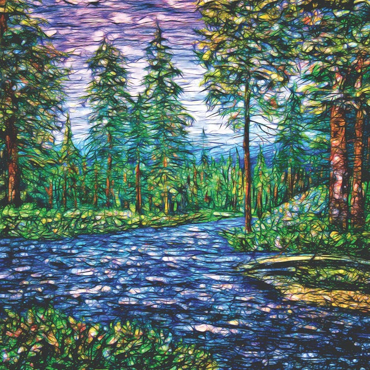 Summer Time Magic I by OLena Art wall art