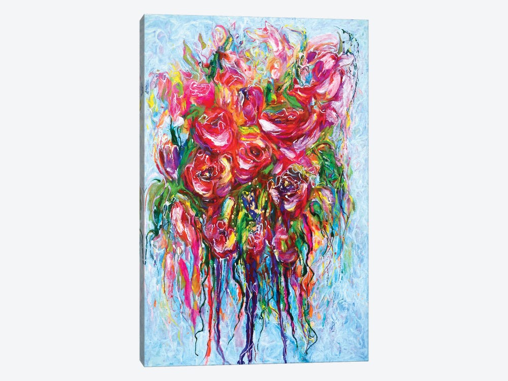Abstract Bloom by OLena Art 1-piece Canvas Art