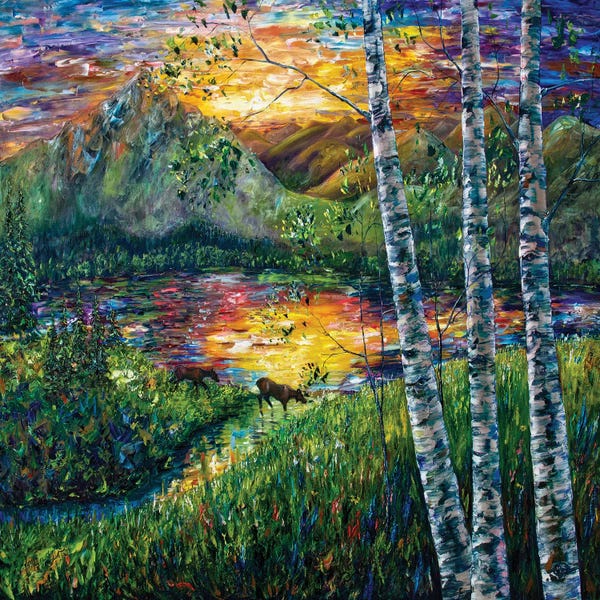 Colorado: Sleeping Meadow - Colorado by OLena Art