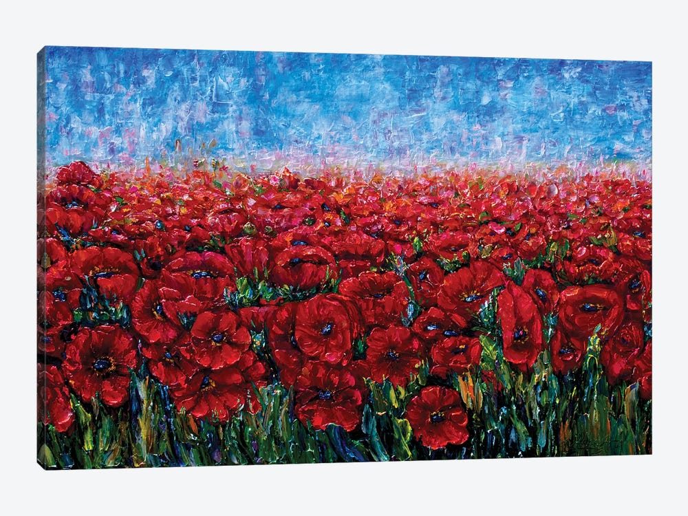 Field Of Happiness by OLena Art 1-piece Canvas Art