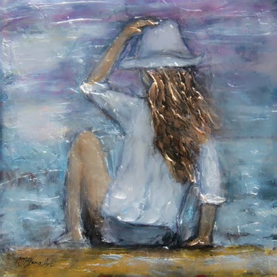 Gulf Breeze by OLena Art canvas print