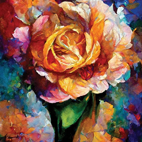 OLena Art: An English Rose Imaginary World II by OLena Art