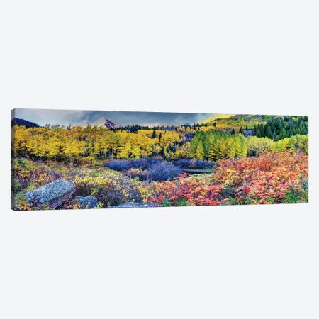 Rocky Mountains In A Fall, Colorado Rockies Canvas Print #OLE302} by OLena Art Canvas Art
