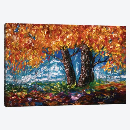 Impressionist Tree Canvas Print #OLE30} by OLena Art Canvas Wall Art