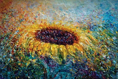 In The Swirls Of Sunshine by OLena Art art print