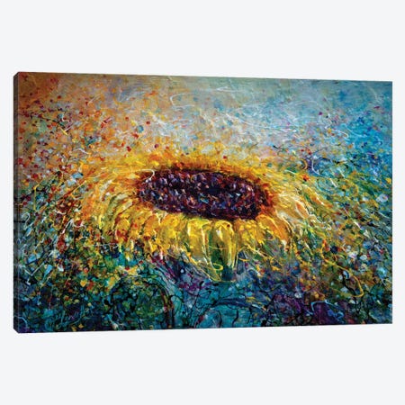 In The Swirls Of Sunshine Canvas Print #OLE31} by OLena Art Canvas Artwork