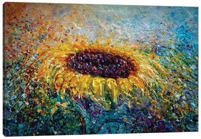 In The Swirls Of Sunshine Canvas Art Print - OLena art