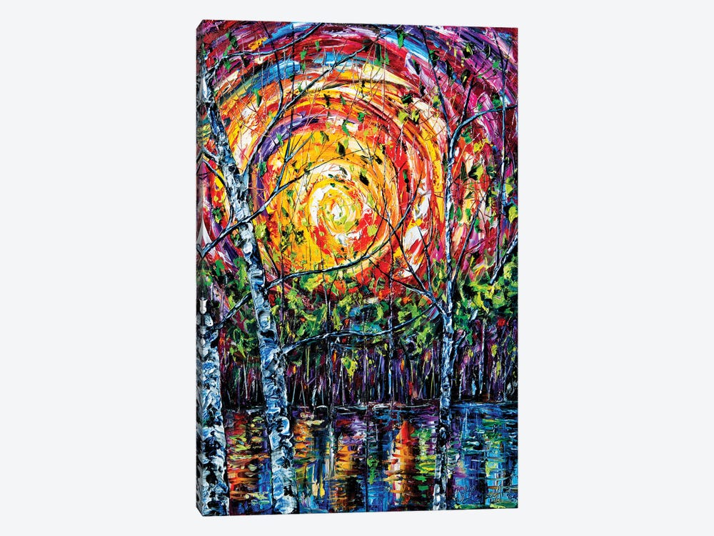 In The Vortex Of Nature by OLena Art 1-piece Canvas Art
