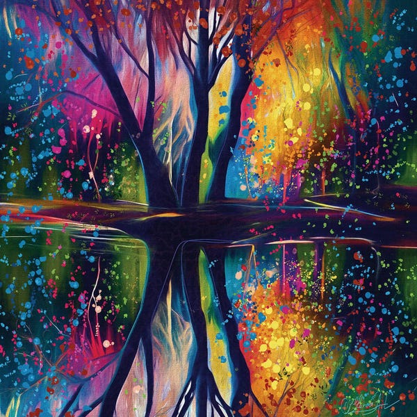 OLena Art: Happiness Is In The Air Amor Fati by OLena Art