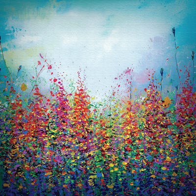 Grasland Dreams by OLena Art canvas print