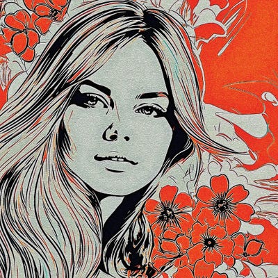 A Springtime Fantasy by OLena Art canvas print