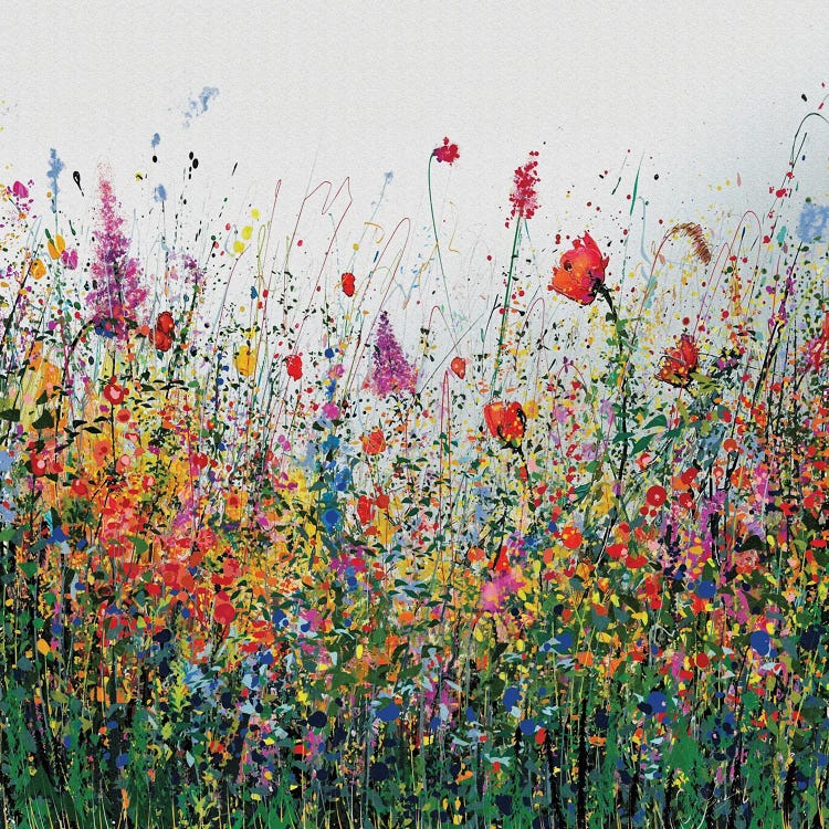 Meadow Drip Dream by OLena Art wall art