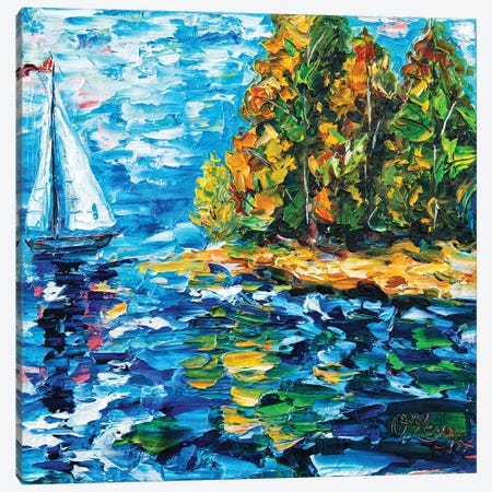 Sailing Dream Canvas Print #OLE56} by OLena Art Canvas Print