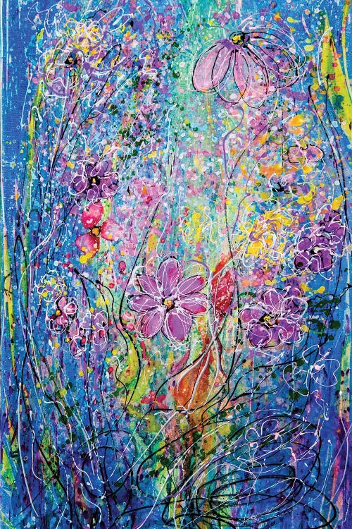 Spring Flowers by OLena Art wall art