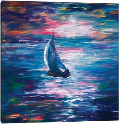 Sailing Canvas Art Print - OLena art