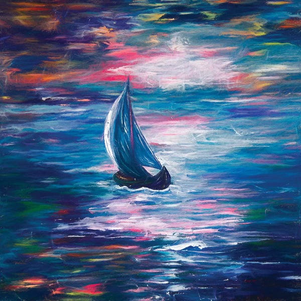 OLena Art: Sailing by OLena Art