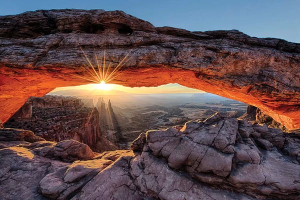 Utah: Mesa Arch Sunrise by OLena Art