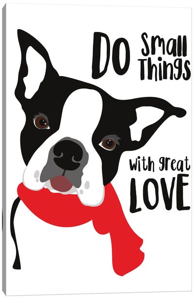 Do Small Things With Great Love Canvas Art Print