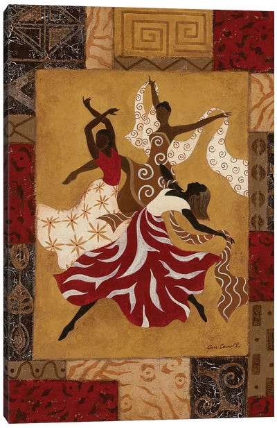 Rejoice II Canvas Art Print - African Heritage Art