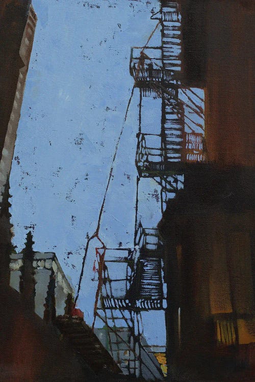 Way Up by Olha Laptieva wall art
