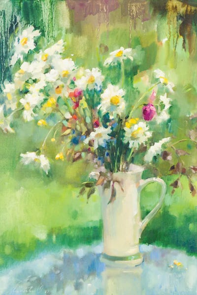Fine Art Print: Camomiles by Olha Laptieva