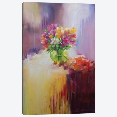 Tulips Canvas Print #OLP22} by Olha Laptieva Canvas Artwork