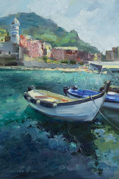 Olha Laptieva: Riomaggiore by Olha Laptieva