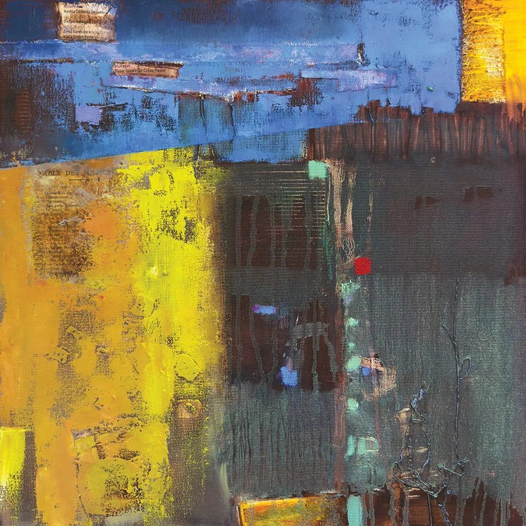 Accidental Connections II by Olha Laptieva wall art