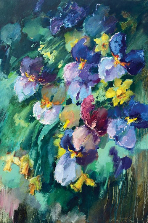 The Dance Of Colors by Olha Laptieva wall art