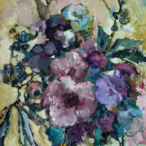 Olha Laptieva: Flower Arrangement II by Olha Laptieva
