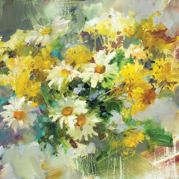 Daisies: Sun Color by Olha Laptieva