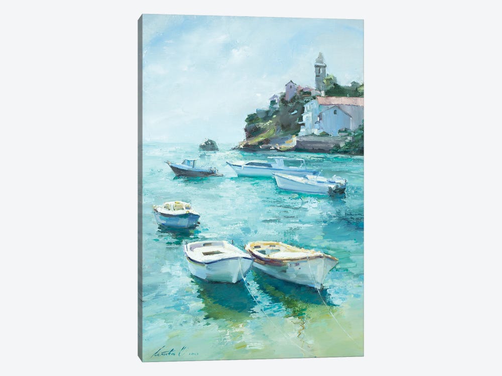Unforgettable Seaside Vacation by Olha Laptieva 1-piece Canvas Print