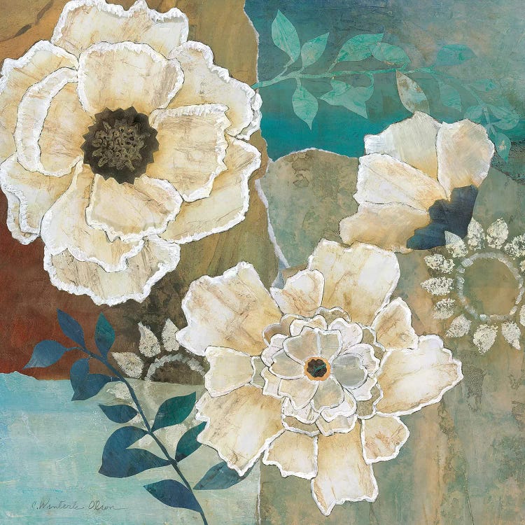 Flowers at Dawn I by Charlene Olson wall art