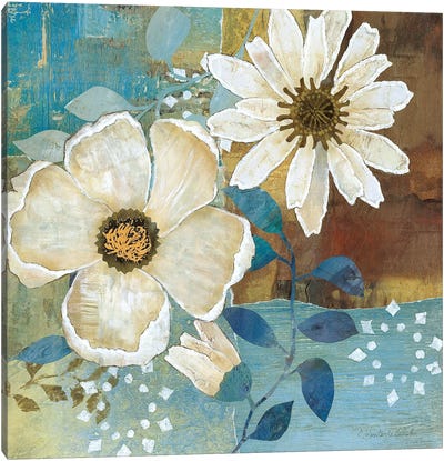 Flowers at Dawn II Canvas Art Print