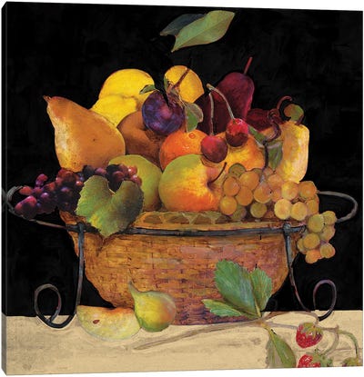 Fruit Basket II Revisit Canvas Art Print