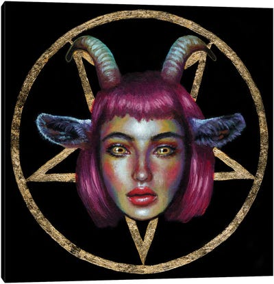 Demon Canvas Art Print - Olesya Umantsiva