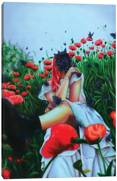 Bad thoughts Canvas Art Print - Olesya Umantsiva