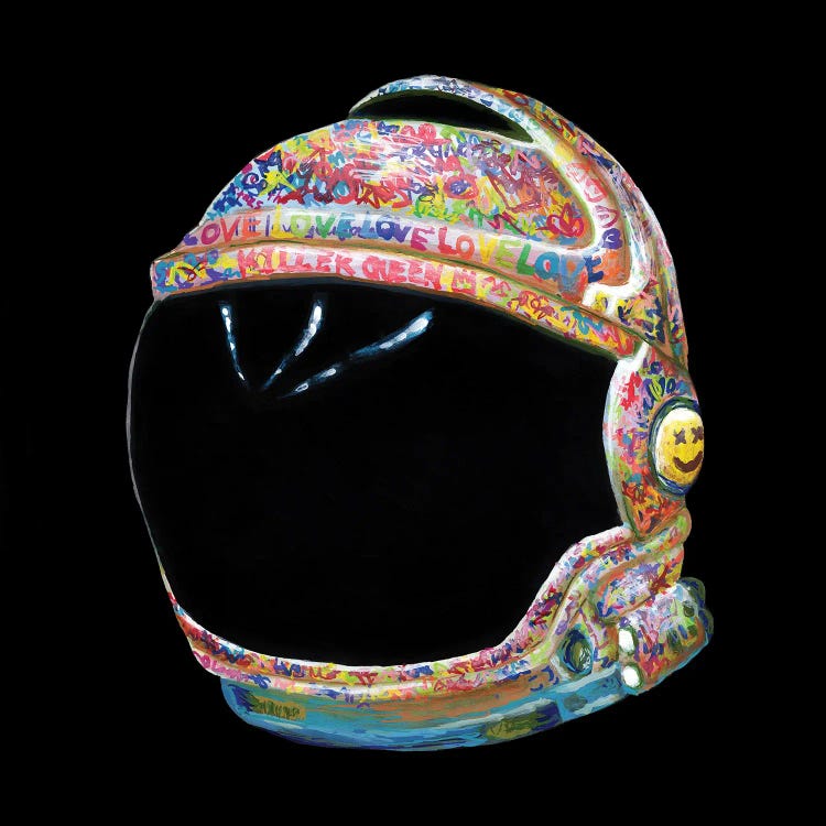 Graffiti Helmet