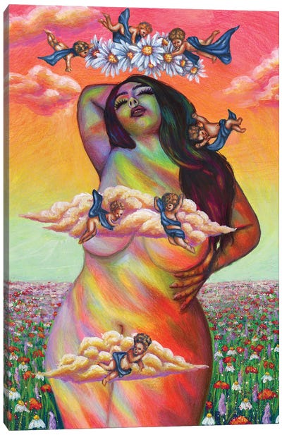Goddess Canvas Art Print - Olesya Umantsiva