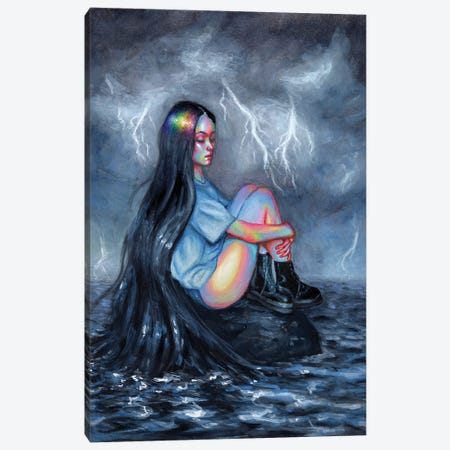 Storm Canvas Print #OLU186} by Olesya Umantsiva Canvas Artwork